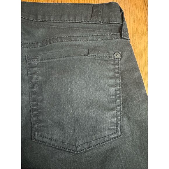 7FAM - 7 For All Mankind size 28 Black the Skinny Jeans - Picture 6 of 9